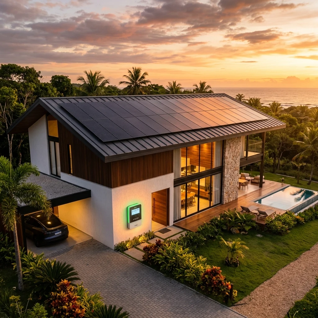 Energia Solar Residencial em Casa