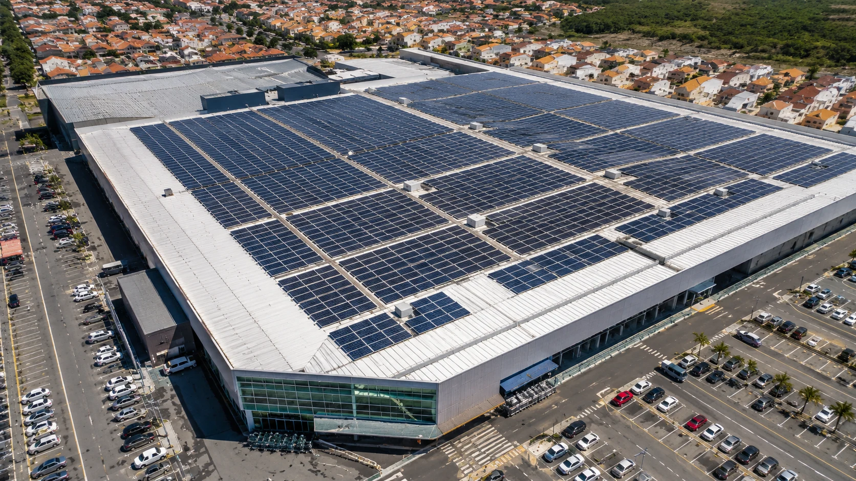 Usina Solar para Supermercados